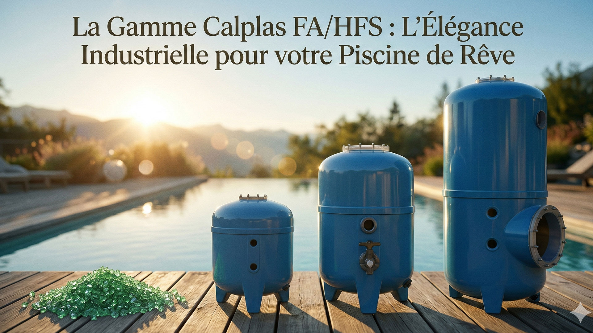 Filtres à sable piscine à Genève et Vaud par Astro Piscines