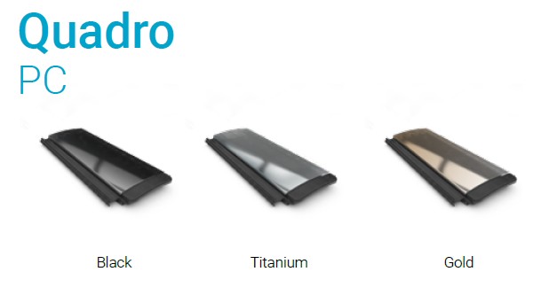 Lames Quadro Polycarbonate de couverture automatique