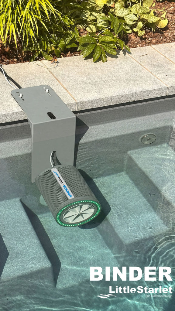LittleStarlet Binder ultra-compact LED petite piscine