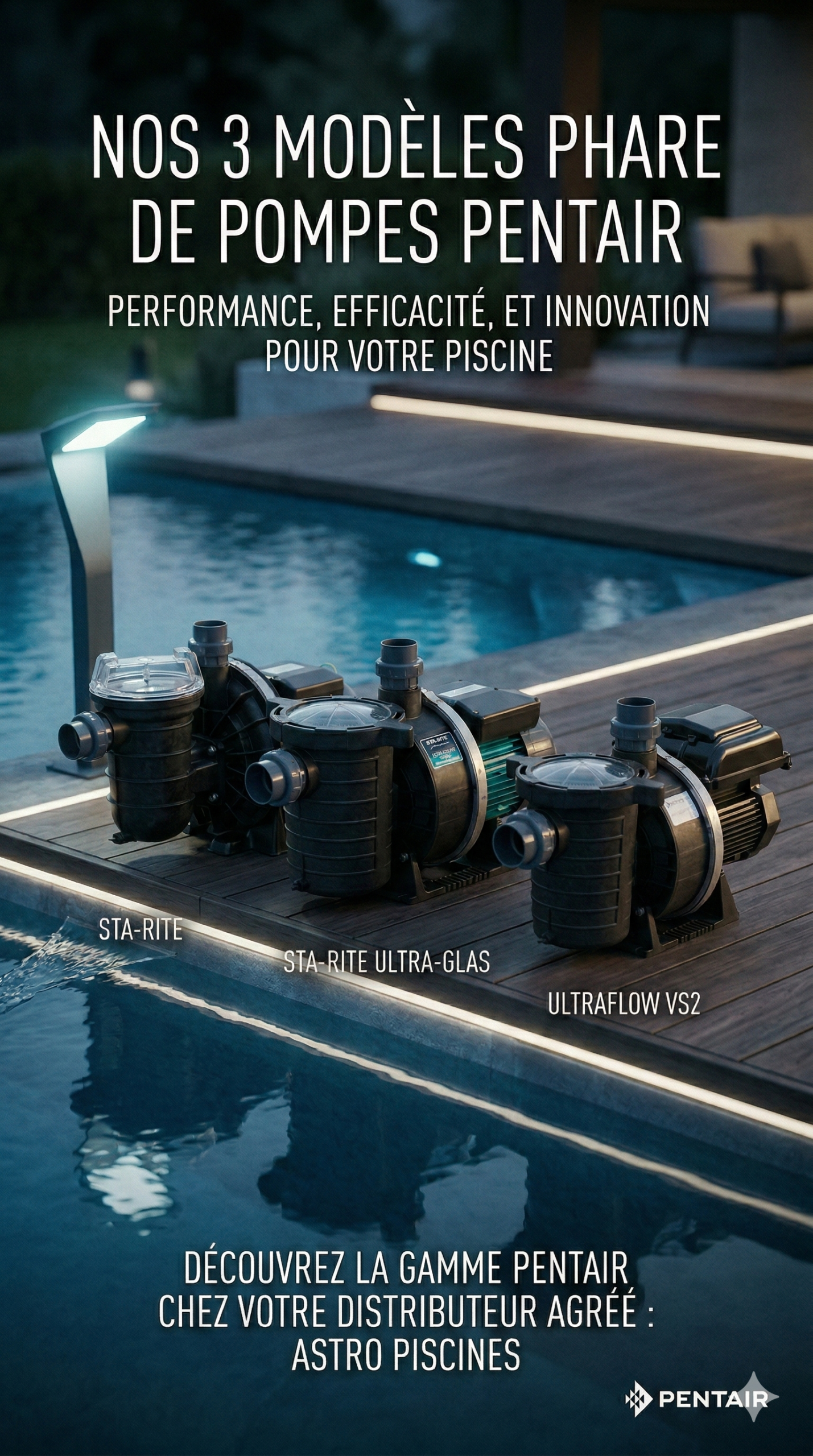 Pompes de filtration piscine en Suisse par Astro Piscines Pompes de filtration piscine en Suisse par Astro Piscines