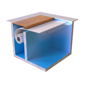 Volet immergé piscine Classic Line AquaTop poutre inox Genève