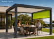Pergola bioclimatique 4mx4m